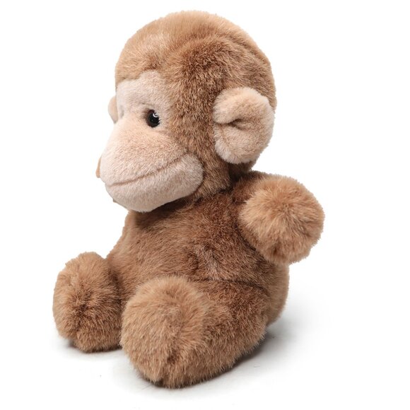 Vintage GUND 1986 Monkey Plush Toy Stuffy Ape Retro Kids Toy Brown Cream - Picture 3 of 8